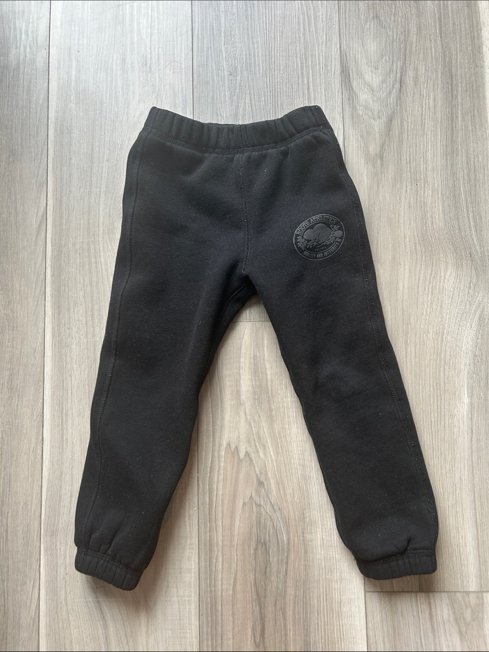 Roots Black Kids Jogger Sweatpants